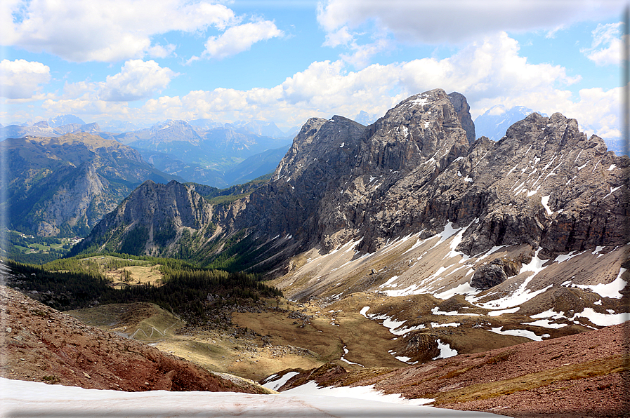 foto Forca Rossa e Passo San Pellegrino